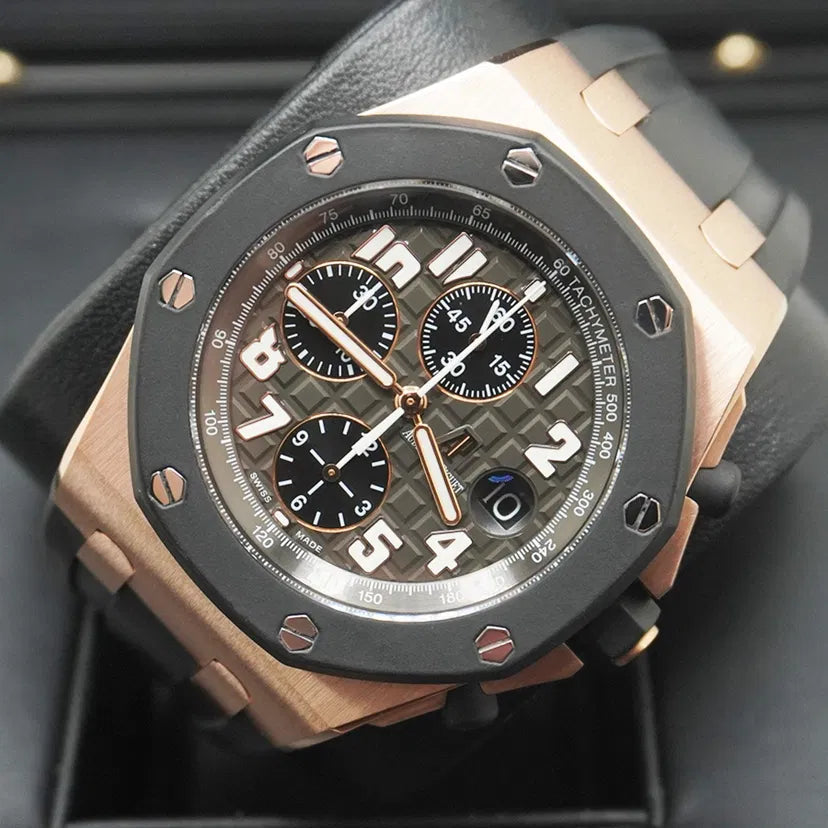 Piguet Oak Offshore Chronograph 42mm Rose Gold