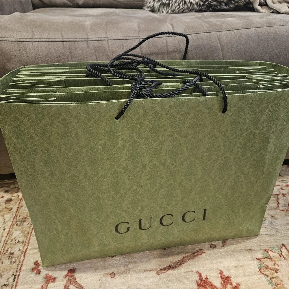 Gucci Luxury Shopping Bag